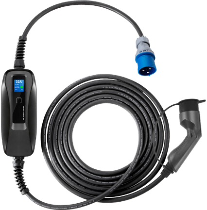 Portable Charger · Model SC-PPC040 · 8,8kW · 40A · 1 Phase